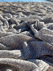 Light Gray Unique Natural Fabrics: Funky, Sheer, and Textured Cotton Linen.