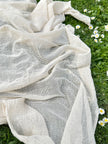 Knitted Mesh Cotton Softened Organic Fabric.