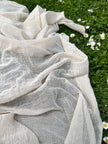 Knitted Mesh Cotton Softened Organic Fabric.