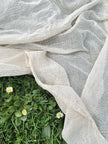 Knitted Mesh Cotton Softened Organic Fabric.