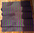 Multi Color Striped Pattern Moiré Fabric By The Yard – Luxurious Silk  For Interior Design & Special Sewing Projects. / 22 inches - 50 cm Width.