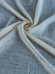 Organic Cotton Gauze Crinkle Fabric by the Yard | 100% Turkish Cotton