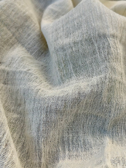 Organic Cotton Gauze Crinkle Fabric by the Yard | 100% Turkish Cotton