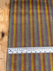 Multi Color Striped Pattern Moiré Fabric By The Yard – Luxurious Silk  For Interior Design & Special Sewing Projects. / 22 inches - 50 cm Width.
