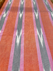 Multi Color Striped Pattern Moiré Fabric By The Yard – Luxurious Silk  For Interior Design & Special Sewing Projects. / 22 inches - 50 cm Width.