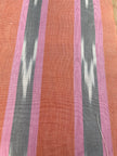 Multi Color Striped Pattern Moiré Fabric By The Yard – Luxurious Silk  For Interior Design & Special Sewing Projects. / 22 inches - 50 cm Width.