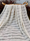 Premium Handwoven Loose Weave Crinkle Cotton Fabric | Resort Wear Textile