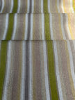 Multi Color Striped Pattern Moiré Fabric By The Yard – Luxurious Silk  For Interior Design & Special Sewing Projects. / 22 inches - 50 cm Width.