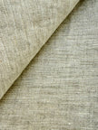 Premium Washed 100% Linen Fabric by the Yard | Natural Oatmeal Linen 190 GSM