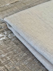 Premium Washed 100% Linen Fabric by the Yard | Natural Oatmeal Linen 190 GSM