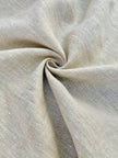 Premium Washed 100% Linen Fabric by the Yard | Natural Oatmeal Linen 190 GSM