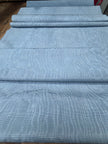 Light Blue Silk Moire Fabric By The Meter.