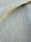 Premium Washed 100% Linen Fabric by the Yard | Natural Oatmeal Linen 190 GSM