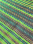 Multi Color Striped Pattern Moiré Fabric By The Yard.