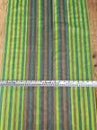 Multi Color Striped Pattern Moiré Fabric By The Yard.