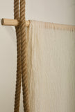 Ivory White Textured Linen Fabric By The Yard Natural Fabrics.