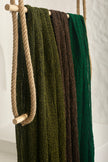 Brown Linen Textured Linen Fabric By The Yard Natural Fabrics.