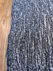 Tissus naturels uniques : mélange de lin et de coton funky, transparent et texturé | Tissus spéciaux de qualité avec texture 3D pour les créations estivales.