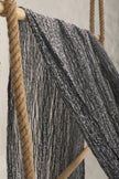 Tissus naturels uniques : mélange de lin et de coton funky, transparent et texturé | Tissus spéciaux de qualité avec texture 3D pour les créations estivales.