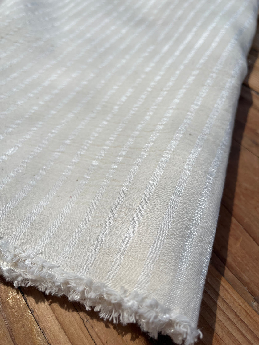 Striped and Textured Silk Linen Fabrics