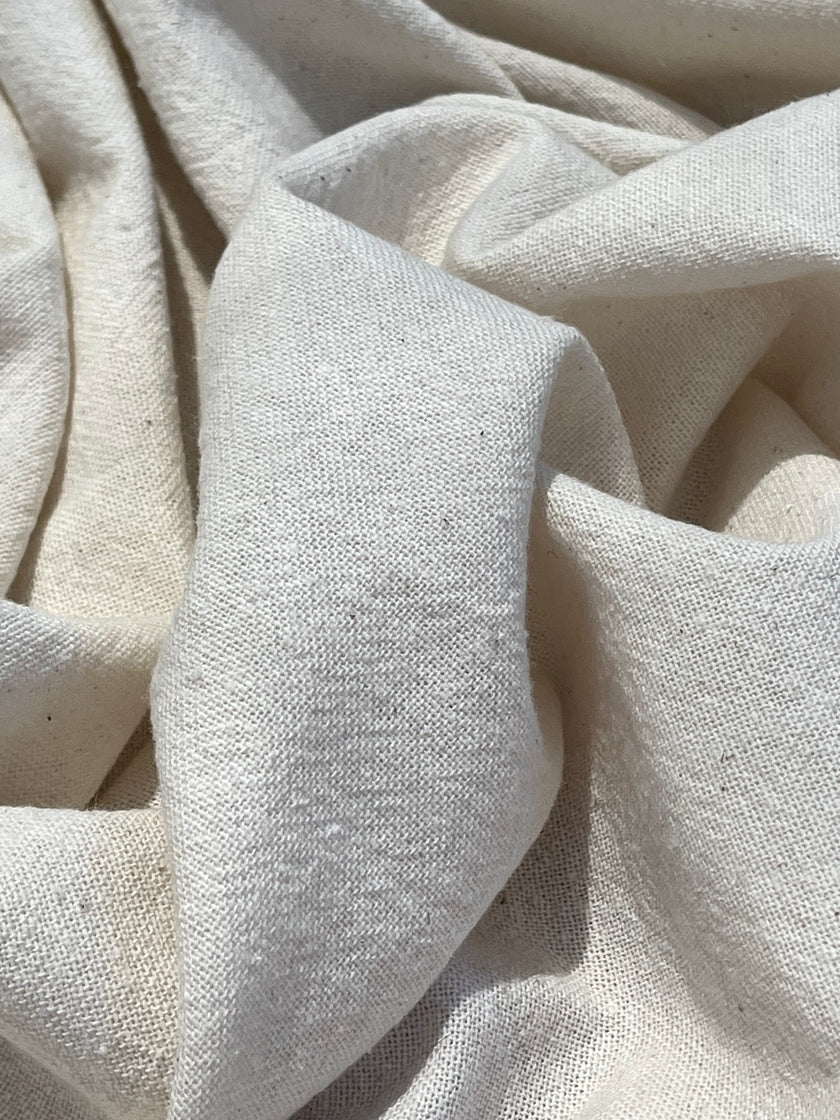 Organic Rigid Cotton Fabric  – 210 GSM | 140 cm Wide | Ideal for Pants & Shorts
