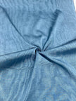 Blue Silk Home Textile Interior Fabrics Watermark Patterns.