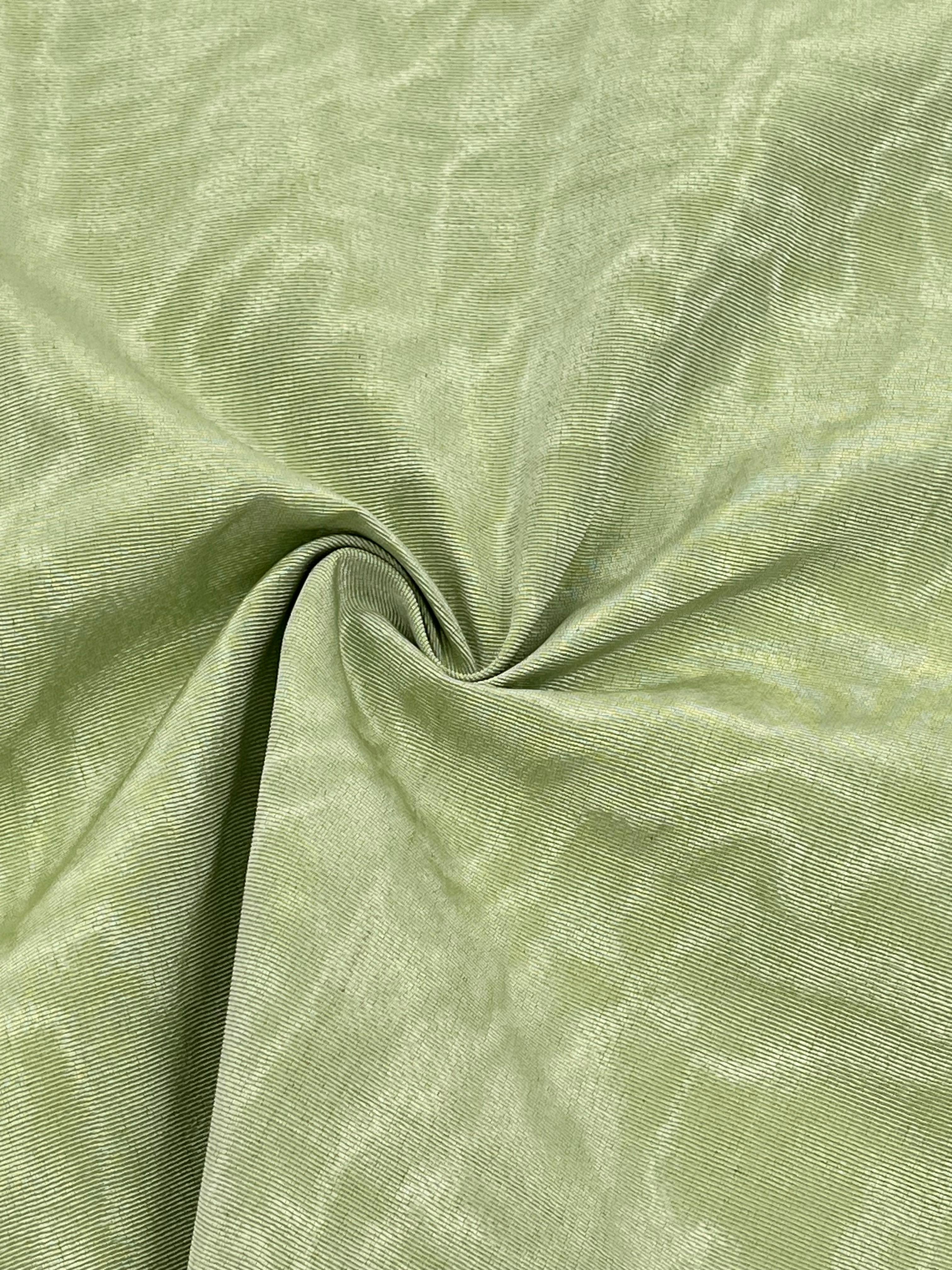 Pastel Green Home Textile Interior Fabrics, Watermark Pattern.