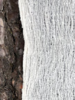 Unbleached, Ivory White Textured Linen Fabric By The Yard Natural Fabrics.