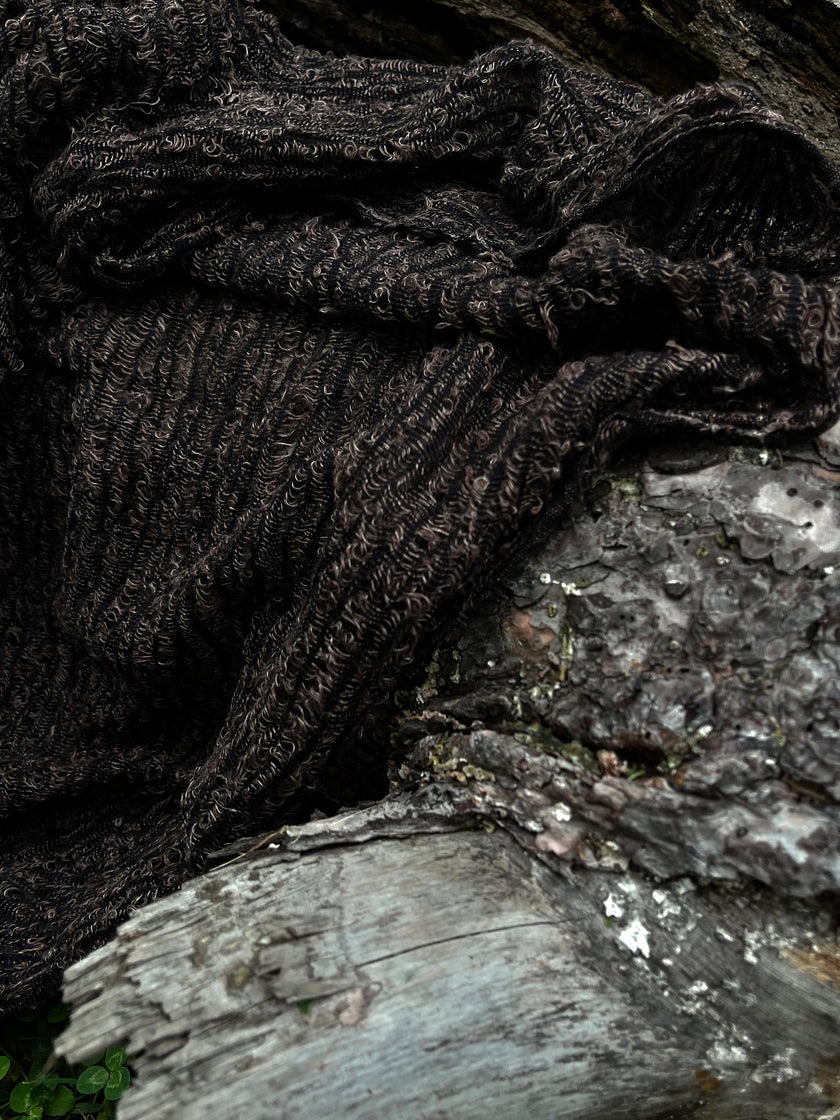 Brown Linen Textured Linen Fabric By The Yard Natural Fabrics.