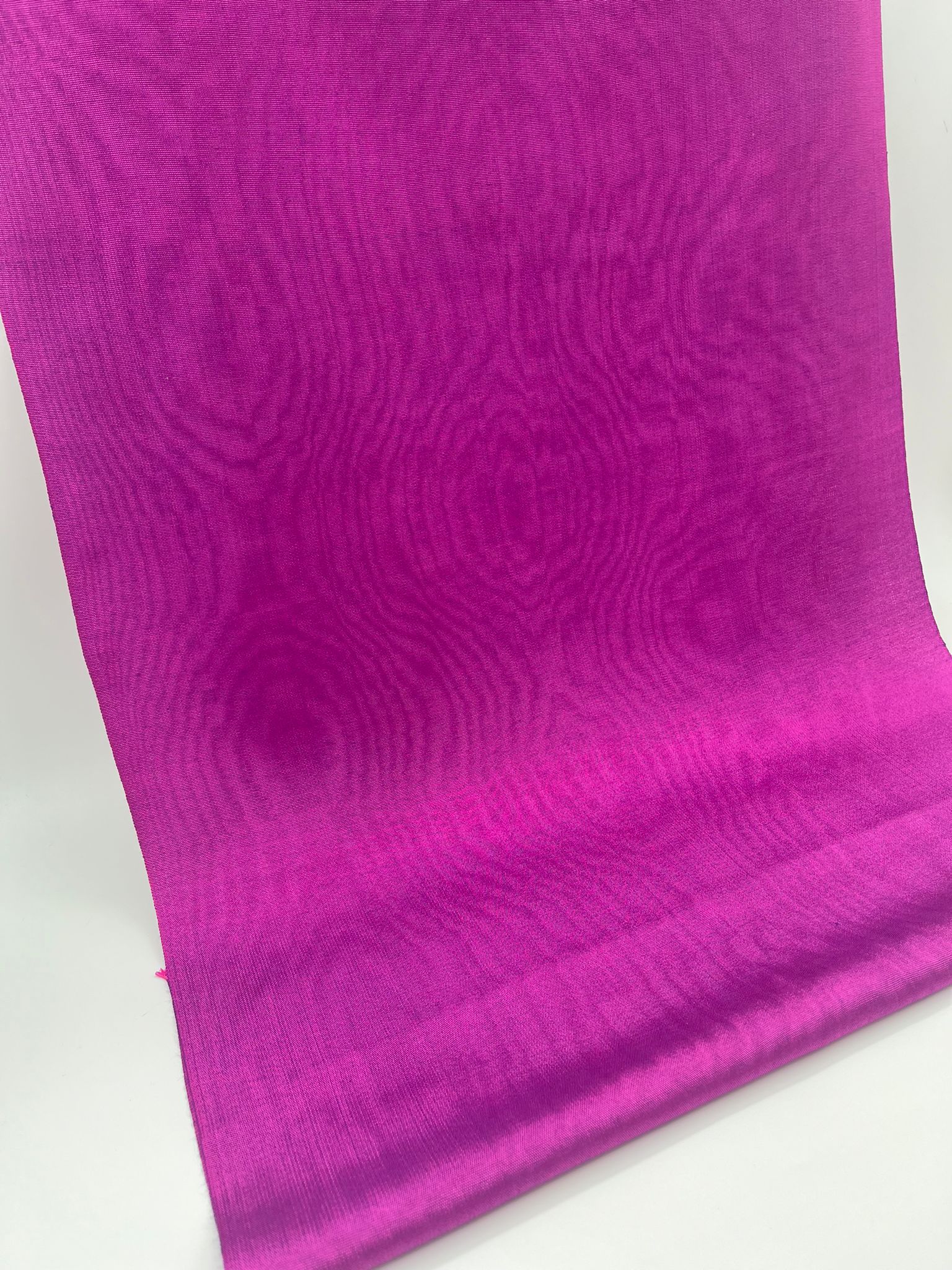 Pink Silk Home Textile Interior Fabric Moire.