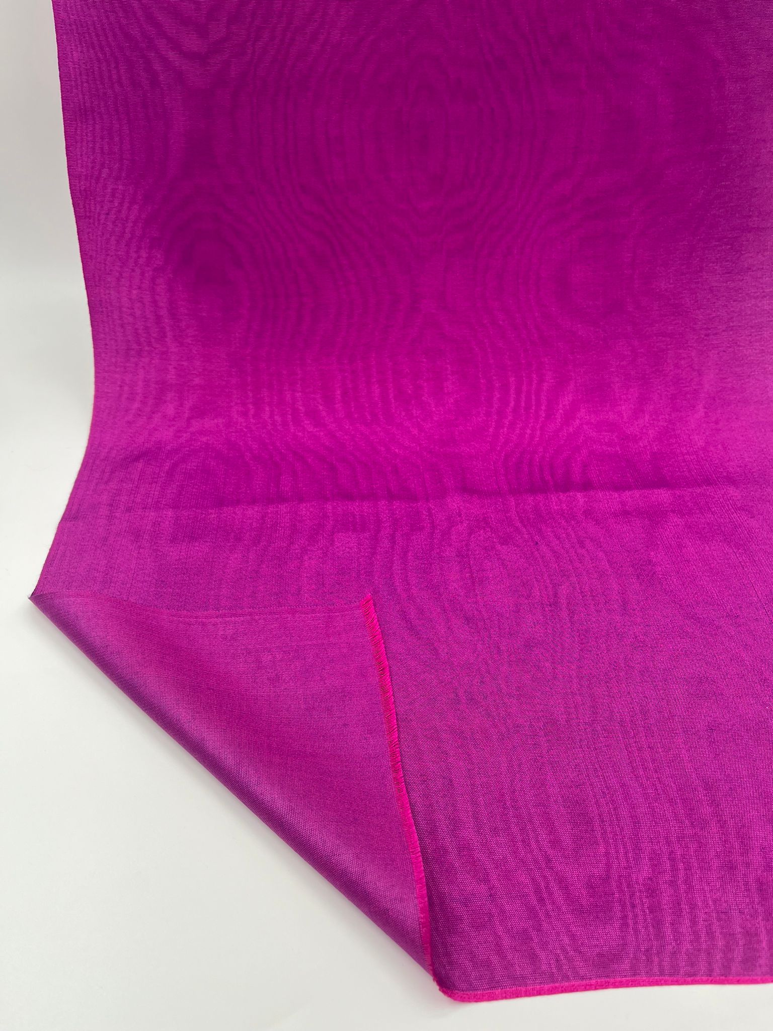 Pink Silk Home Textile Interior Fabric Moire.