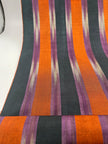 Orange Ikat Striped Home Textile Interior Fabrics