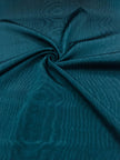 Petroleum Blue Silk Home Textile Interior Fabrics Watermark Patterns.