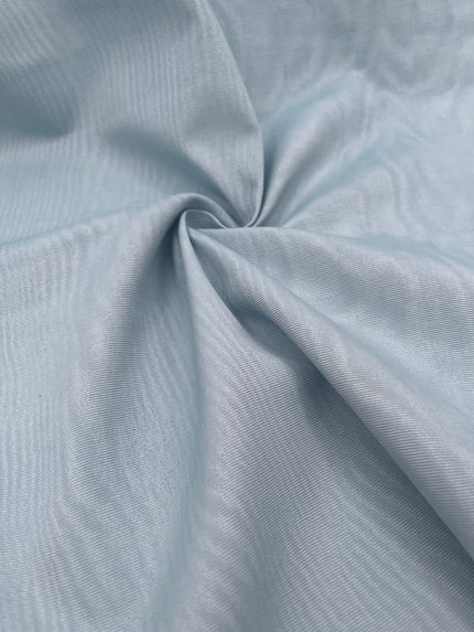 Light  Blue Silk Home Textile Interior Fabrics Watermark Patterns.