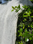 Unbleached, Ivory White Textured Linen Fabric By The Yard Natural Fabrics.