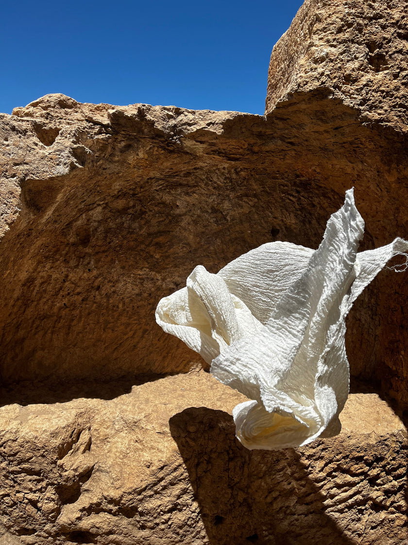 Unbleached, Ivory White Textured Linen Fabric By The Yard Natural Fabrics.