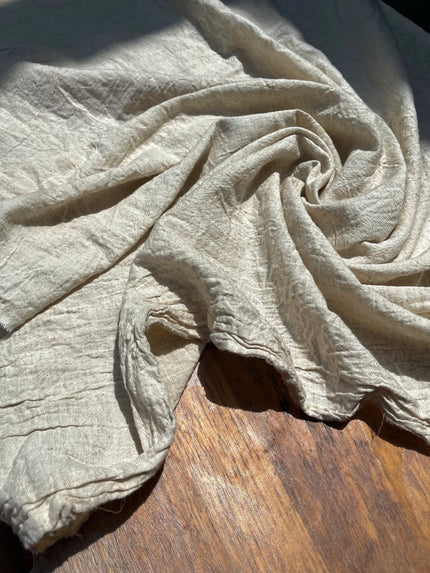 Linen Fabric By The Yard, Organic Cotton Fabric.