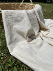 Linen Fabric By The Yard, Organic Cotton Fabric.
