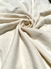 Muslin Fabric By The Yard - Blue White Stripes - Undyed Natural Option