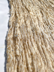 Camel Unique Natural Sheer, Textured Cotton Linen Mix Special Fabrics.