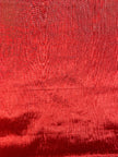 Red Silk Fabric, Moire Silk Fabric, Silk By The Yard. Watermark Pattern.