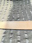 Linen Silk Blend Striped Fabric.