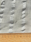 Linen Silk Blend Striped Fabric.