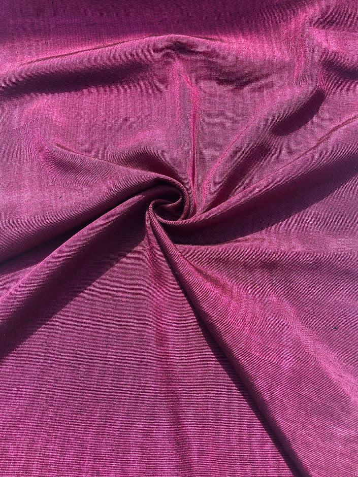 Cyclamen Pink Silk Home Textile Interior Fabrics.