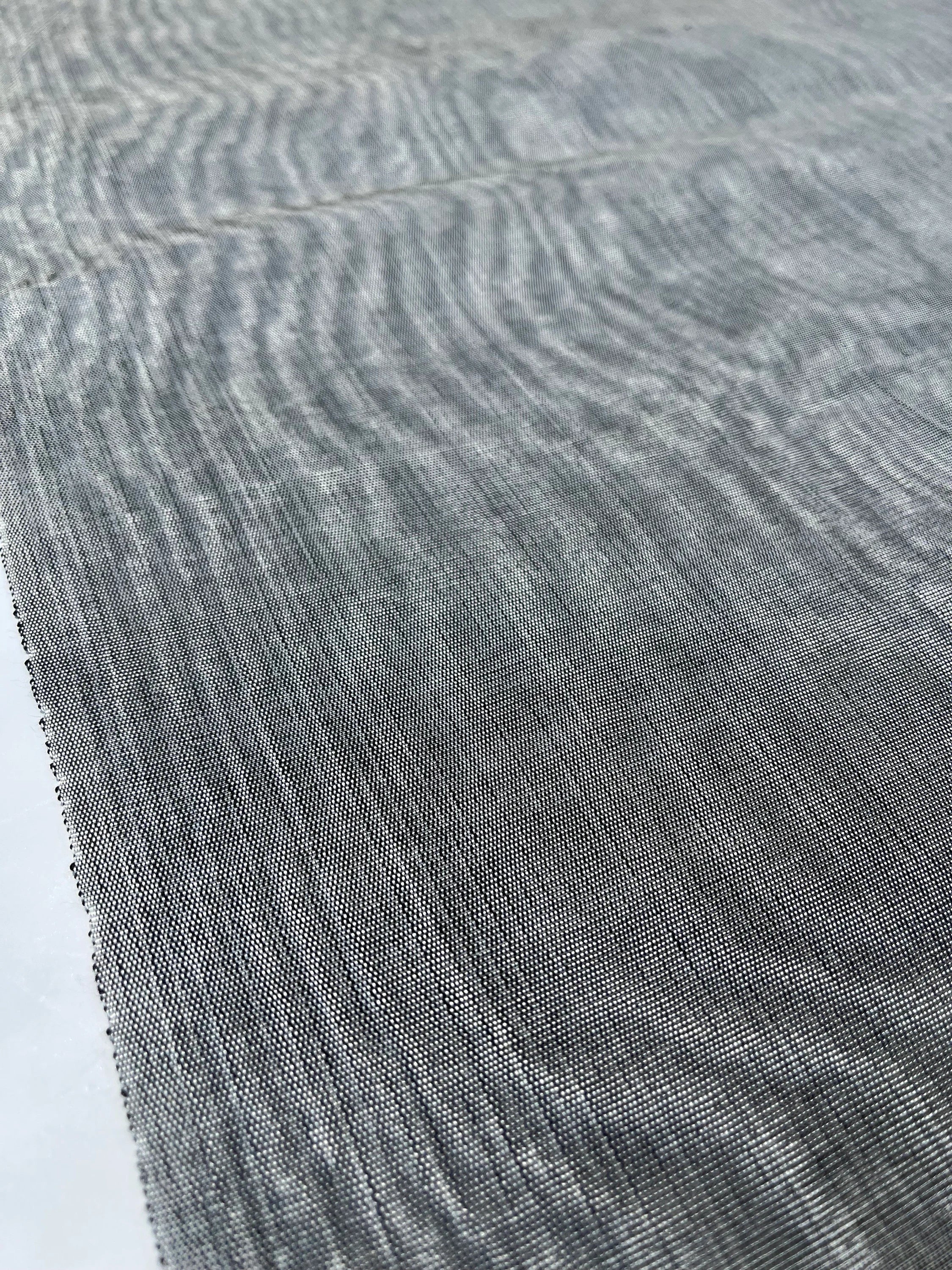 Silver Gray Silk Moire, Watermark Patterns.