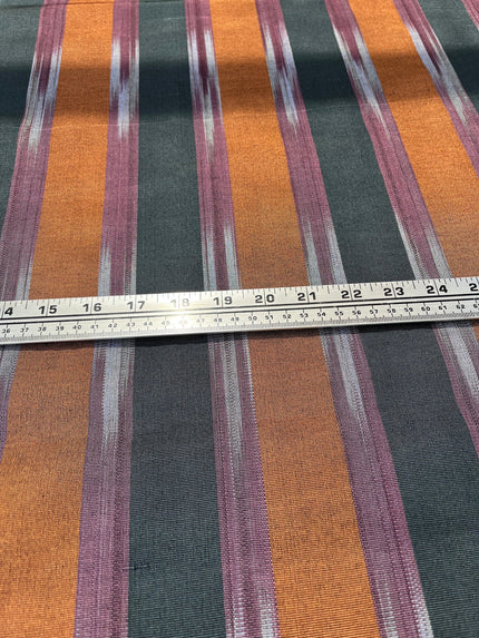 Orange Ikat Striped Home Textile Interior Fabrics
