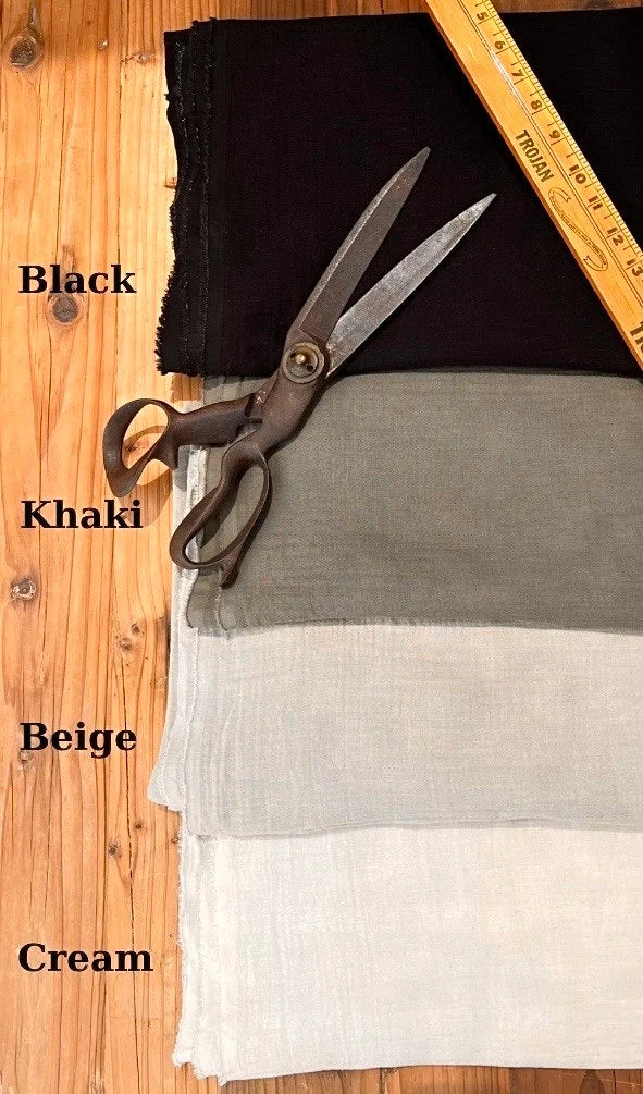 Muslin Fabric By The Yard - Organic Muslin Fabric - Baby Cotton Muslin -