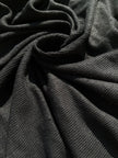 Linen Knit Jersey Fabric, Open Weave Semi Sheer.