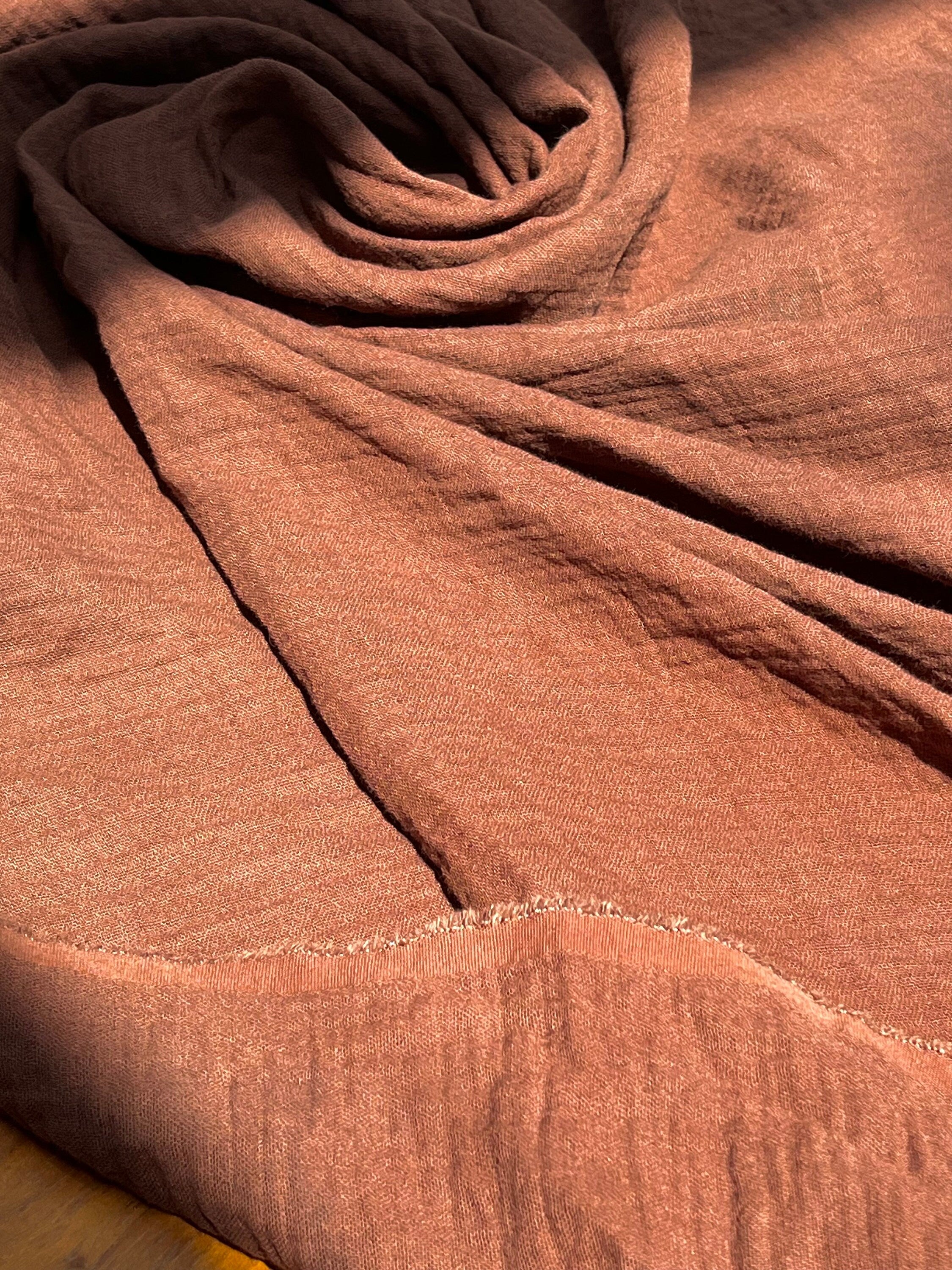 Muslin Fabric By The Yard - Organic Muslin Fabric - Baby Cotton Muslin -