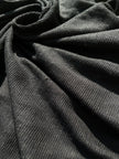 Linen Knit Jersey Fabric, Open Weave Semi Sheer.